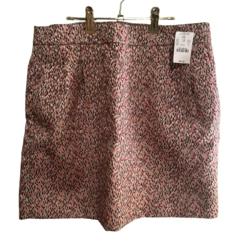NWT J. Crew Multicolor Textured Pencil Skirt